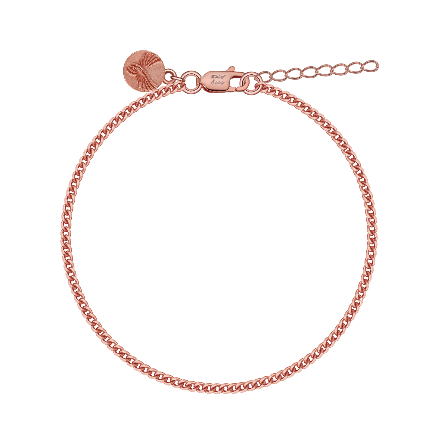 Rose Gold Sterling Silver Bracelet