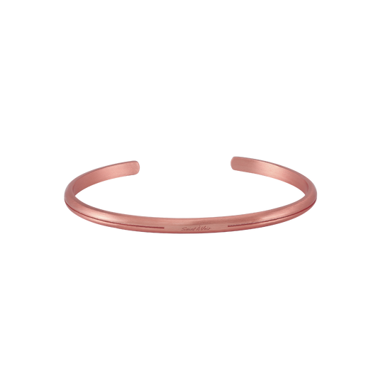 Tropez Torque Bangle | Rose Gold