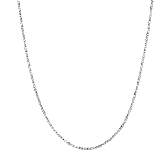 Sterling Silver Box Chain Necklace